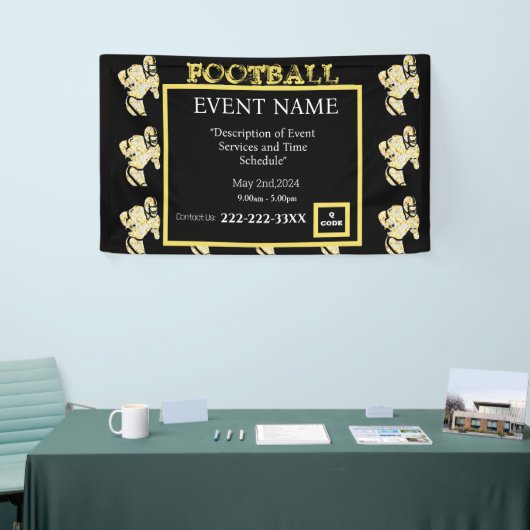 フットボール 横断幕 (トレードショー)