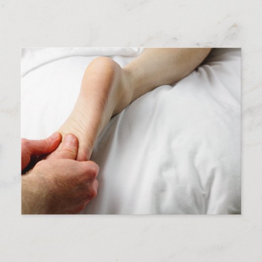 フットマッサージ ポストカード (正面)