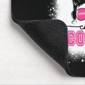 フットルメッシーバンママ応援コーチ乳がんブル マウスパッド (コーナー)