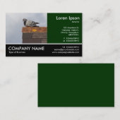 フット写真 – おはようハト 名刺 (正面/裏面)