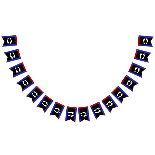 フット プライド フラッグ (足跡) (全)