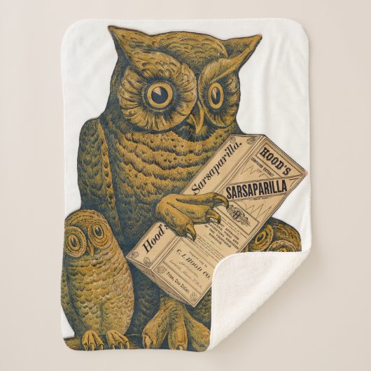 フッドのサルサパリラ回復性強壮剤。 シェルパブランケット (正面)