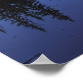 フッド山と鏡湖 ポスター (角)