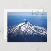フッド山オレゴン州はがき ポストカード (正面/裏面)