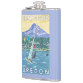 フッド川、ORWindのサーファー及び凧の寄宿生 フラスク (左)