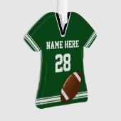 フッパーソナライズされたトボールオーナメントの名前、番号 オーナメント (正面)