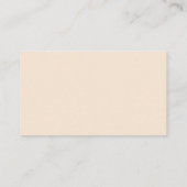 フップパの下の結婚式ウェブサイトRSVP エンクロージャーカード (裏面)