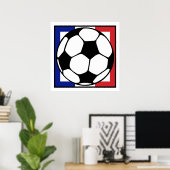 フッボル・フランカイズ広場。 ポスター (ホームオフィス)