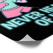 フッ離れクは彼女のボクシングパンデザインを聞いたことがない ポスター (角)