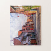 フデンハイム・ドイツ。 ジグソーパズル (縦)