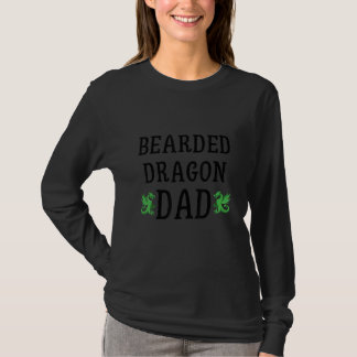 フトドラゴンのパパ 動物好きな人へ Tシャツ