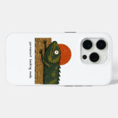 フトドラゴンの永久日光浴アート Case-Mate iPhoneケース (裏面 (横))