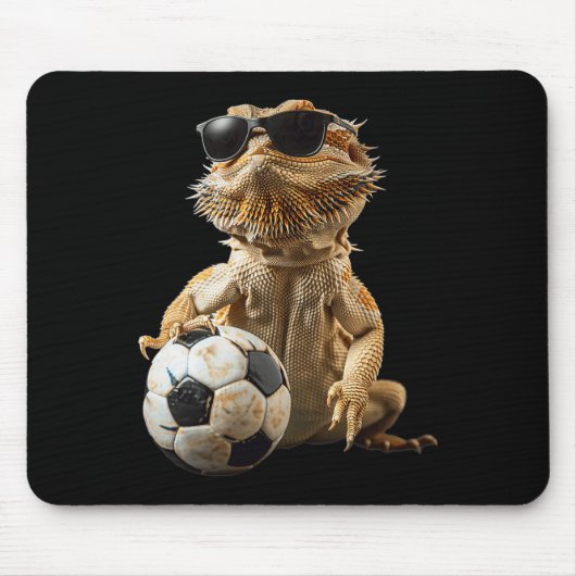 フトドラゴン サッカー マウスパッド (正面)