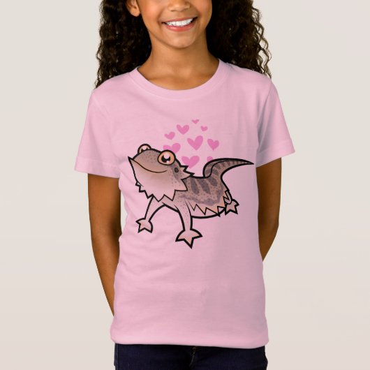 フトドラゴン/ラキンスドラゴンの愛 Tシャツ (正面)