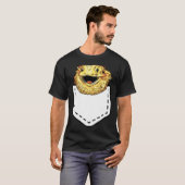 フトドラ ポケット ビアディー 爬虫類 トカゲ 愛好家 Tシャツ (正面フル)