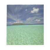 フナドヴィリギリ島からの船渡島の眺め2 ノートパッド (正面)