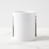 フニクレアルブレヴェントケーブルカーポスター ジャンボコーヒーマグカップ (正面)