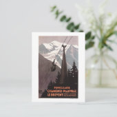 フニクレアレブレヴェントケーブルカーのポスター ポストカード (スタンド正面)