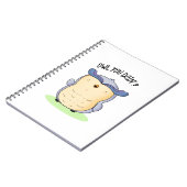 フニーフニーフンちゃん - あなたどう？オウルユードゥイン ノートブック (左側)