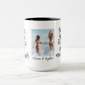 フパーソナライズされたレ最高のンド長距離マグBFF マグカップ (中央)