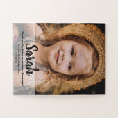 フパーソナライズされたロアージ結婚ル写真ありがとう ジグソーパズル (横)