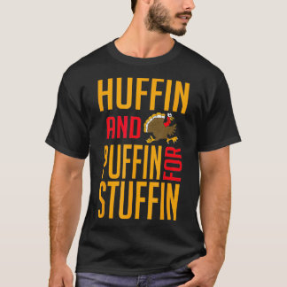 フフィンとフフィンStuffin Thanksgivingフィットネス Tシャツ