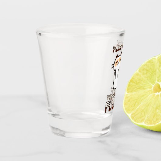 フフフフフフフフフフフフフフフフフフフフフフフフフフフ！ ショットグラス (左)