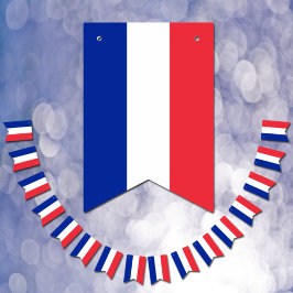 フフランスのラグ&パーティーフランスバナー/結婚式 バンティングフラッグ