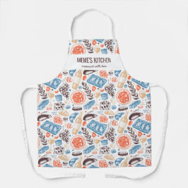 フフランスのードレストランシェフミームキッチンカスタム エプロン