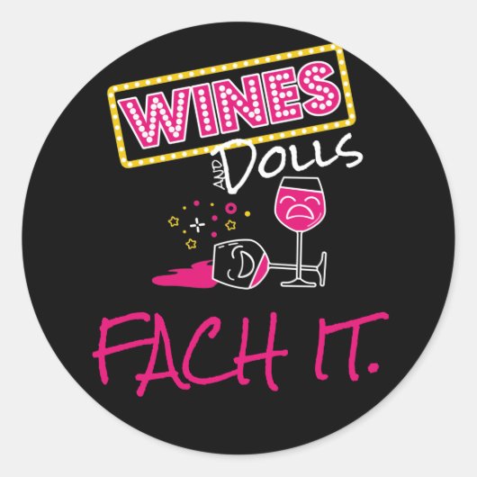 フフ!シール ラウンドシール (正面)