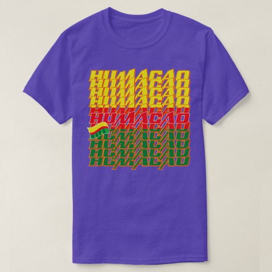 フマカオカスケード文字2 Tシャツ (デザイン正面)