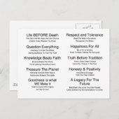 フマンズ ポストカード (正面/裏面)