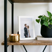 フミニマルル結婚ト写真、熱、矢印イニシャル フォトプラーク