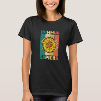 フムス・サピエンス ヴィーガン 菜食主義者 ヴィーガニズム Tシャツ