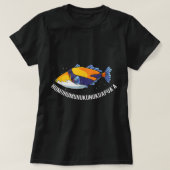 フムフムヌクヌクアプアハワイアン州魚 Tシャツ (デザイン正面)