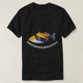 フムフムヌクヌクアプアハワイアン州魚 Tシャツ (デザイン正面)