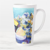 フムフムヌクヌクアプアフィッシュ カフェラテマグ (右)