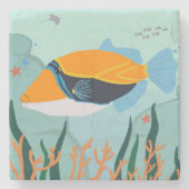 フムフムヌクヌクアプア沿岸コースター ストーンコースター (正面)