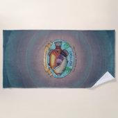 フムフムヌクヌクアプア ビーチタオル (正面)