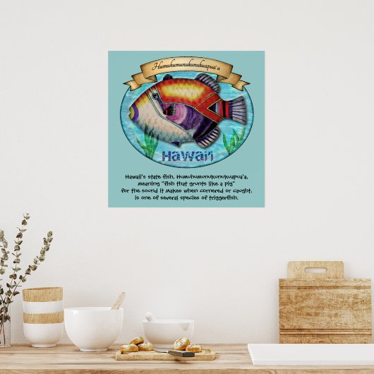 フムフムヌクヌクアプア ポスター (キッチン)