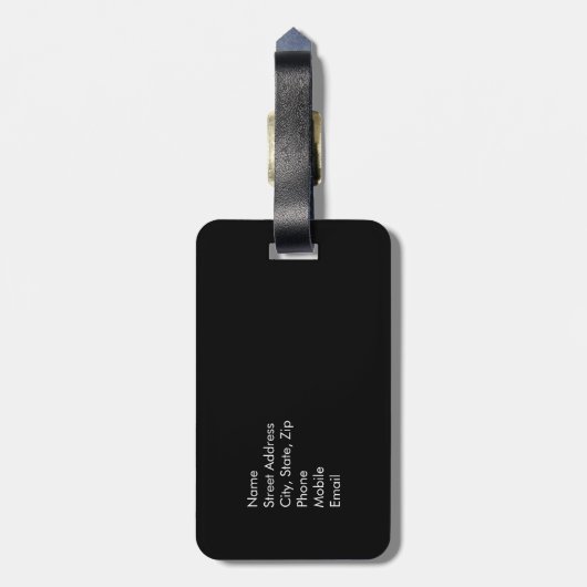 フムフムヌクヌクアプア ラゲッジタグ (裏面縦)