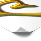 フム金ゴールド ポスター (角)