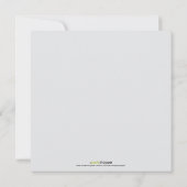 フモダンォトグランドオープン招待状青 招待状 (裏面)