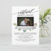 フモダンォトバ結婚ーチャルの式典 招待状 (スタンド正面)