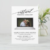 フモダンォトバ結婚ーチャルの式典 招待状 (スタンド正面)