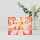 フモダンラワーデザインの住所の変更 ポストカード (スタンド正面)