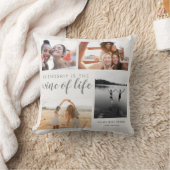 フモダン最高のレンズフォトコラージュ引用文Bffベスティ クッション (ブランケット)