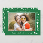 フモダン最高のレンドズ・ガレンティンの日のベスティー写真 シーズンカード (正面/裏面)