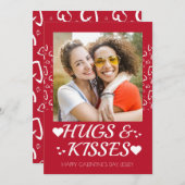 フモダン最高のレンドズ・ガレンティンの日のベスティー写真 シーズンカード (正面/裏面)