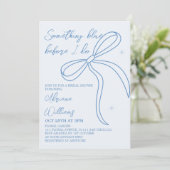 フュアーブルーボウブライダルシャワー 招待状 (スタンド正面)